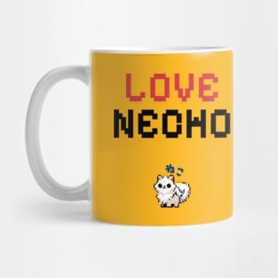 LOVE NECHO 90s 8bit Mug